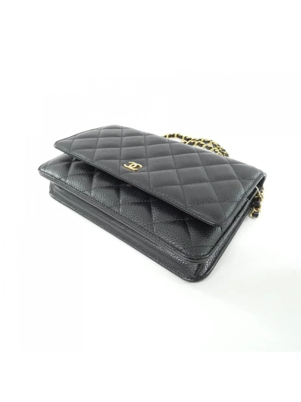 Chanel Timeless Classic Line Chain Wallet Shoulder Bag